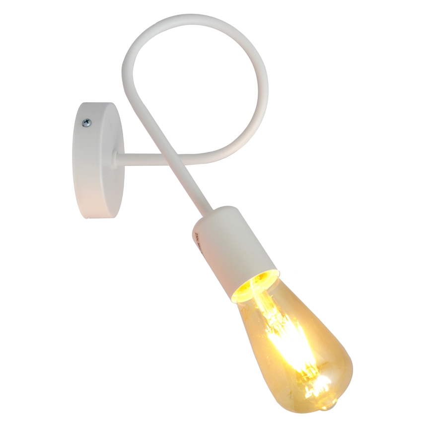 Aplică de perete OXFORD 1xE27/15W/230V albă
