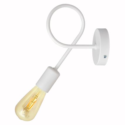Aplică de perete OXFORD 1xE27/15W/230V albă
