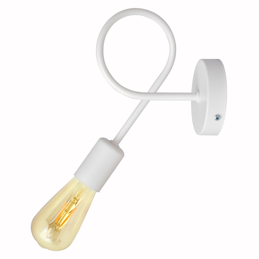 Aplică de perete OXFORD 1xE27/15W/230V albă