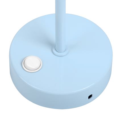 Aplică de perete OXFORD 1xE27/15W/230V albastră