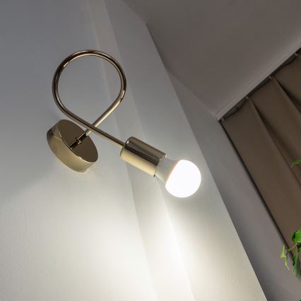 Aplica de perete OXFORD, 1xE27/15W/230V, aurie