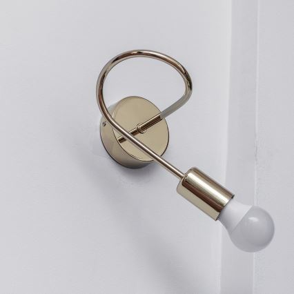 Aplica de perete OXFORD, 1xE27/15W/230V, aurie