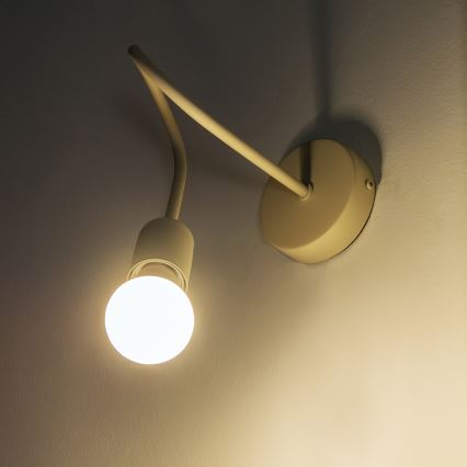 Aplica de perete OXFORD, 1xE27/15W/230V, crem