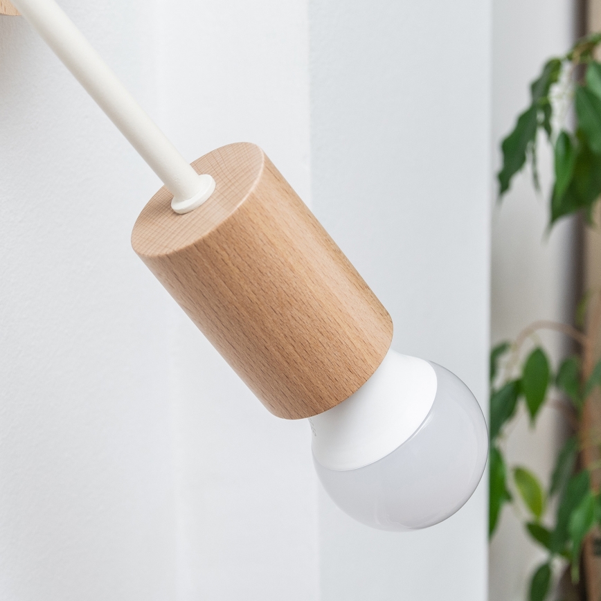 Aplica de perete OXFORD 1xE27/15W/230V pin/crem