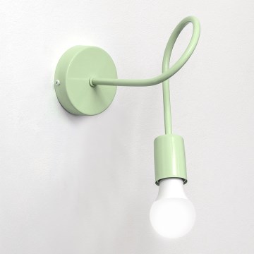 Aplică de perete OXFORD 1xE27/15W/230V, verde