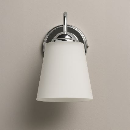 Aplică de perete PAFOS 1xE27/15W/230V, crom lucios