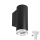 Aplică de perete pentru baie LED RGBW dimabilă TURYN 1xGU10/4,8W/230V 3000K IP44 negru + telecomandă