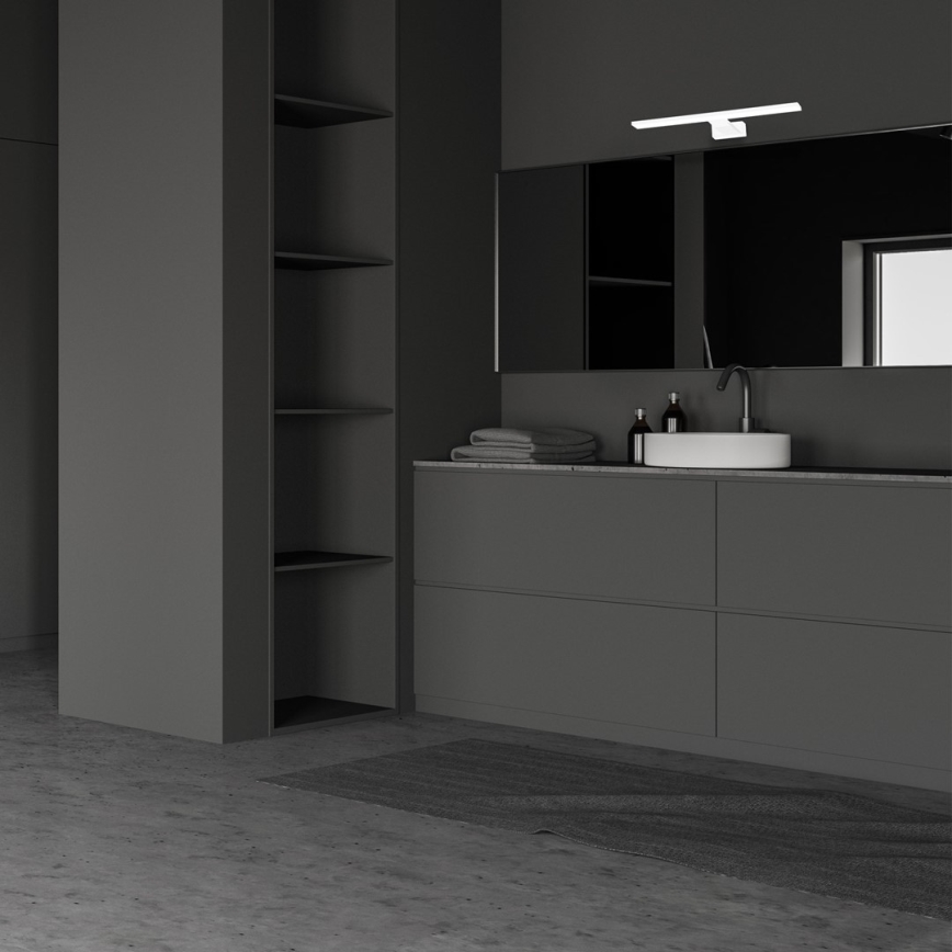 Aplica de perete pentru baie SHINE LED, 7W, 230V, 30 cm, IP44, albă