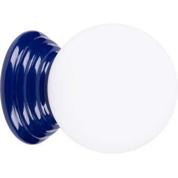 Aplica de perete pentru baie ZORI, 1xG9/8W/230V, IP44, albastră