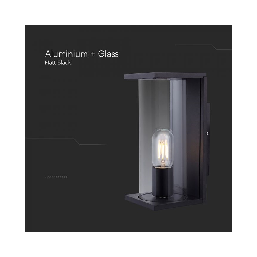 Aplică de perete pentru exterior 1xE27/60W/230V IP44 negru