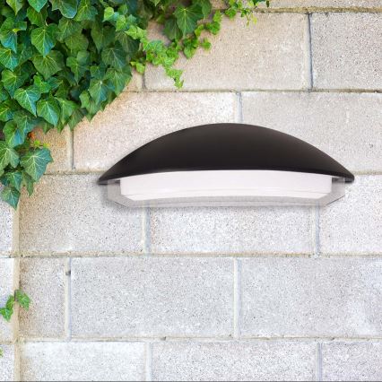 Aplica de perete pentru exterior ALABAMA, LED, 12W, 230V, IP54, neagră