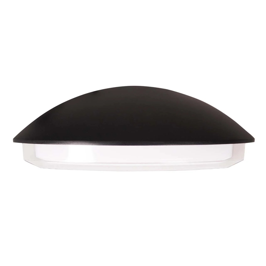 Aplica de perete pentru exterior ALABAMA, LED, 12W, 230V, IP54, neagră