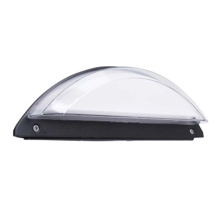 Aplica de perete pentru exterior ALABAMA, LED, 12W, 230V, IP54, neagră