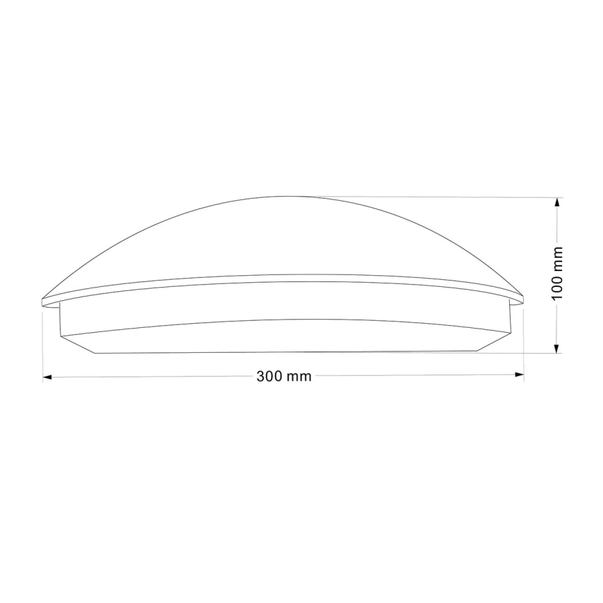 Aplica de perete pentru exterior ALABAMA, LED, 12W, 230V, IP54, neagră