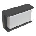 Aplică de perete pentru exterior ARAGO 1xE27/60W/230V IP54 antracit