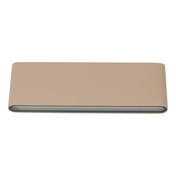 Aplica de perete pentru exterior ARWENA L LED/12W/230V IP54 bej