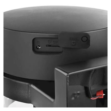 Aplica de perete pentru exterior cu cameră GOSMART, soclu E27, 15W, 230V, Wi‑Fi, IP44