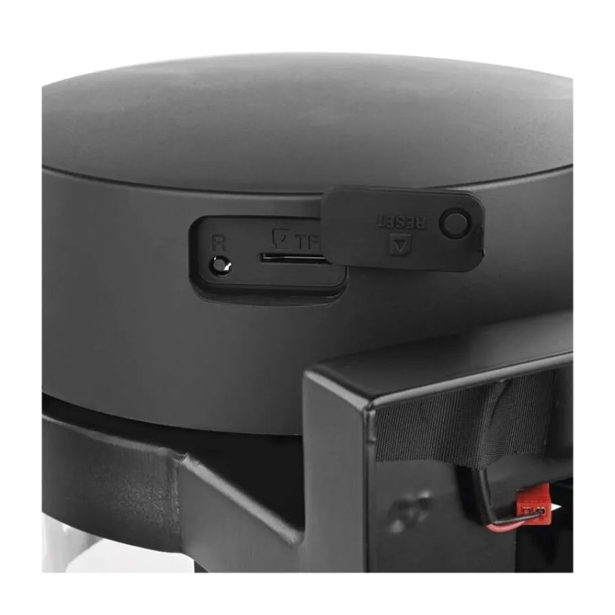 Aplica de perete pentru exterior cu cameră GOSMART, soclu E27, 15W, 230V, Wi‑Fi, IP44