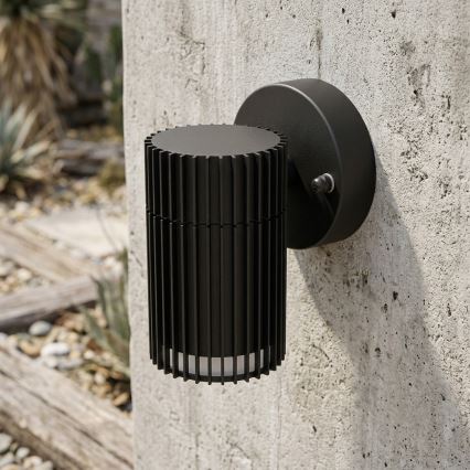 Aplică de perete pentru exterior cu spot LANTHEA 1xGU10/11W/230V IP44, neagră