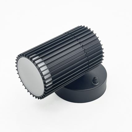 Aplică de perete pentru exterior cu spot LANTHEA 1xGU10/11W/230V IP44, neagră