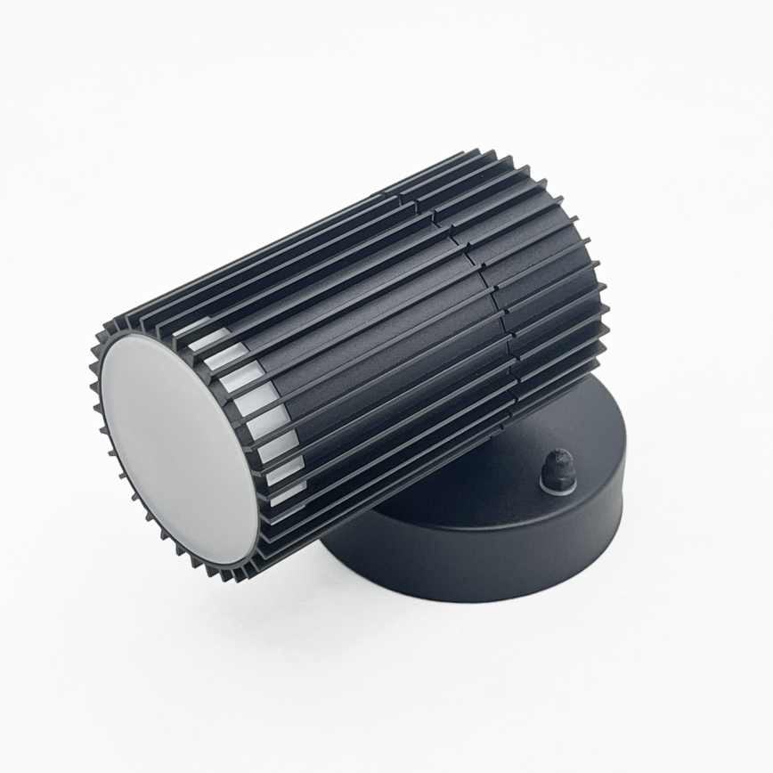 Aplică de perete pentru exterior cu spot LANTHEA 1xGU10/11W/230V IP44, neagră
