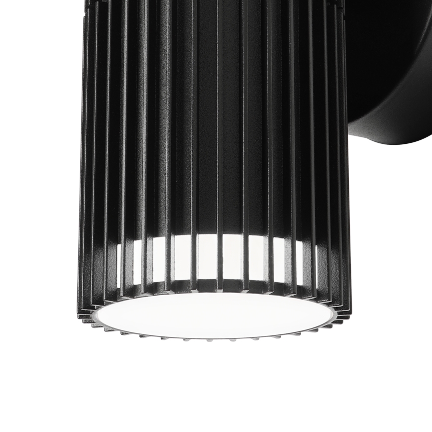 Aplică de perete pentru exterior cu spot LANTHEA 1xGU10/11W/230V IP44, neagră
