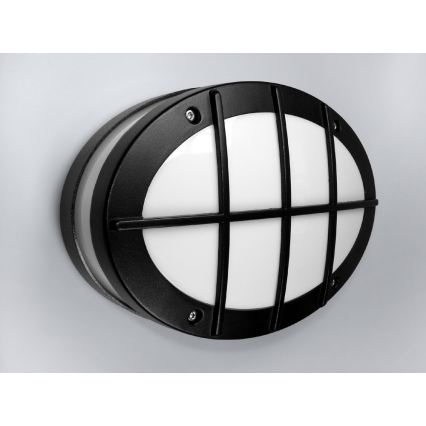 Aplică de perete pentru exterior GALLUN 1xE27/60W/230V IP54 neagră