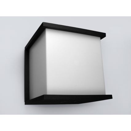 Aplica de perete pentru exterior JAVEN 1xE27/60W/230V IP44 neagră