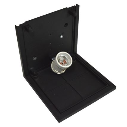 Aplica de perete pentru exterior JAVEN 1xE27/60W/230V IP44 neagră