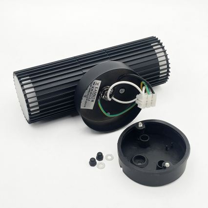 Aplică de perete pentru exterior LANTHEA, spot 2x GU10, 11W, 230V, IP44, negru