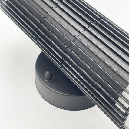 Aplică de perete pentru exterior LANTHEA, spot 2x GU10, 11W, 230V, IP44, negru