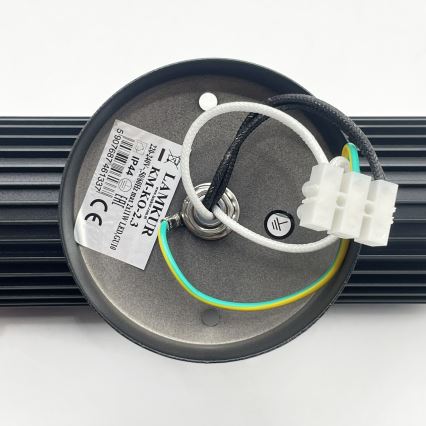Aplică de perete pentru exterior LANTHEA, spot 2x GU10, 11W, 230V, IP44, negru