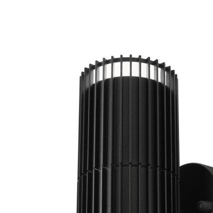Aplică de perete pentru exterior LANTHEA, spot 2x GU10, 11W, 230V, IP44, negru
