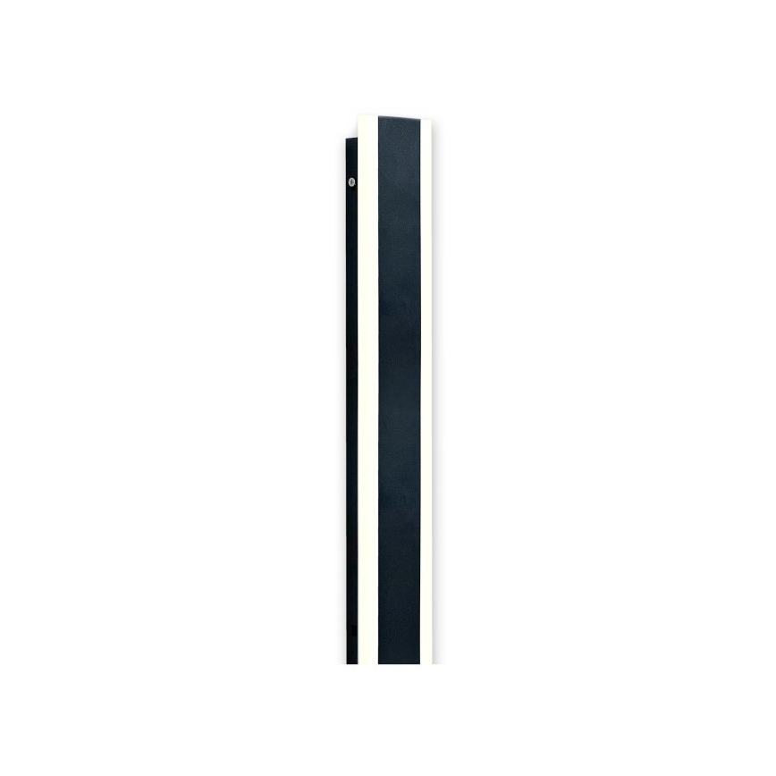 Aplică de perete pentru exterior LED MIRANA S LED/8W/230V 4000K IP44 30 cm neagră