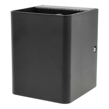 Aplica de perete pentru exterior LED RGBW dimerizabilă SmartLife — 12W, 230V, IP65, Wi‑Fi (Tuya), negru