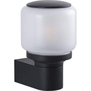 Aplică de perete pentru exterior MADRID 1xE27/12W/230V IP44 neagră