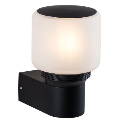 Aplică de perete pentru exterior MADRID 1xE27/12W/230V IP44 neagră