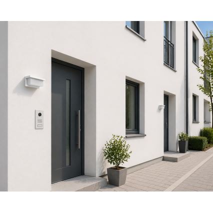 Aplica de perete pentru exterior NEELY 1xE27/60W/230V IP54 albă