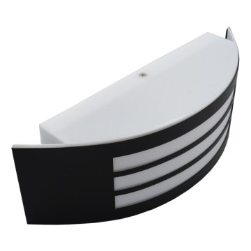 Aplica de perete pentru exterior OLIANA, 1xE27/60W/230V, IP44, negru