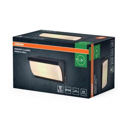 Aplica de perete pentru exterior Osram ENDURA CLASSIC 1xE27/40W/230V IP54 antracit