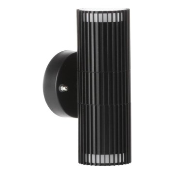 Aplica de perete pentru exterior RADILO 2xGU10/11W/230V IP44 neagră