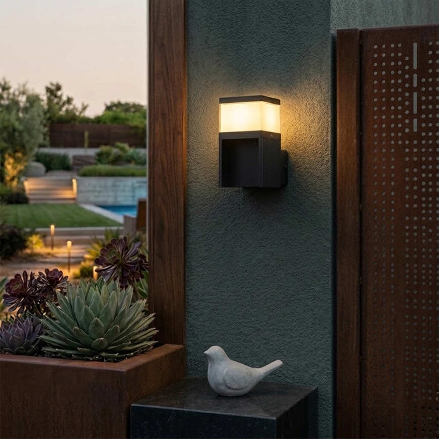 Aplica de perete pentru exterior VESPER 1xG9/5W/230V IP44 neagră