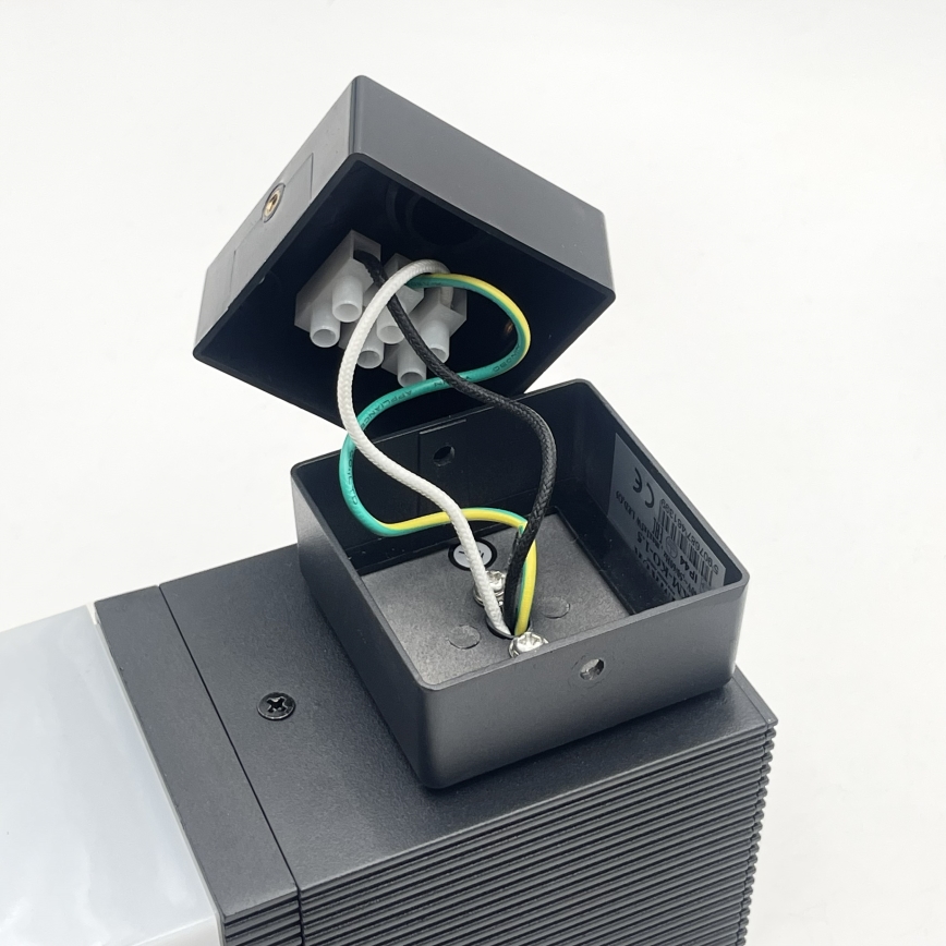 Aplica de perete pentru exterior VESPER 1xG9/5W/230V IP44 neagră