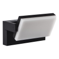Aplică de perete pentru exterior XERTO LED/20W/230V 3000/4000/6500K IP65 neagră