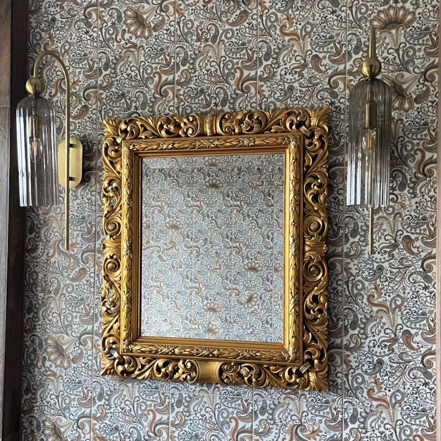 Aplica de perete PIEGA 1xE14/40W/230V alamă/negru fumuriu