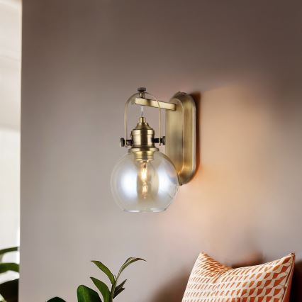 Aplica de perete POLINO 1xE27/40W/230V bronz