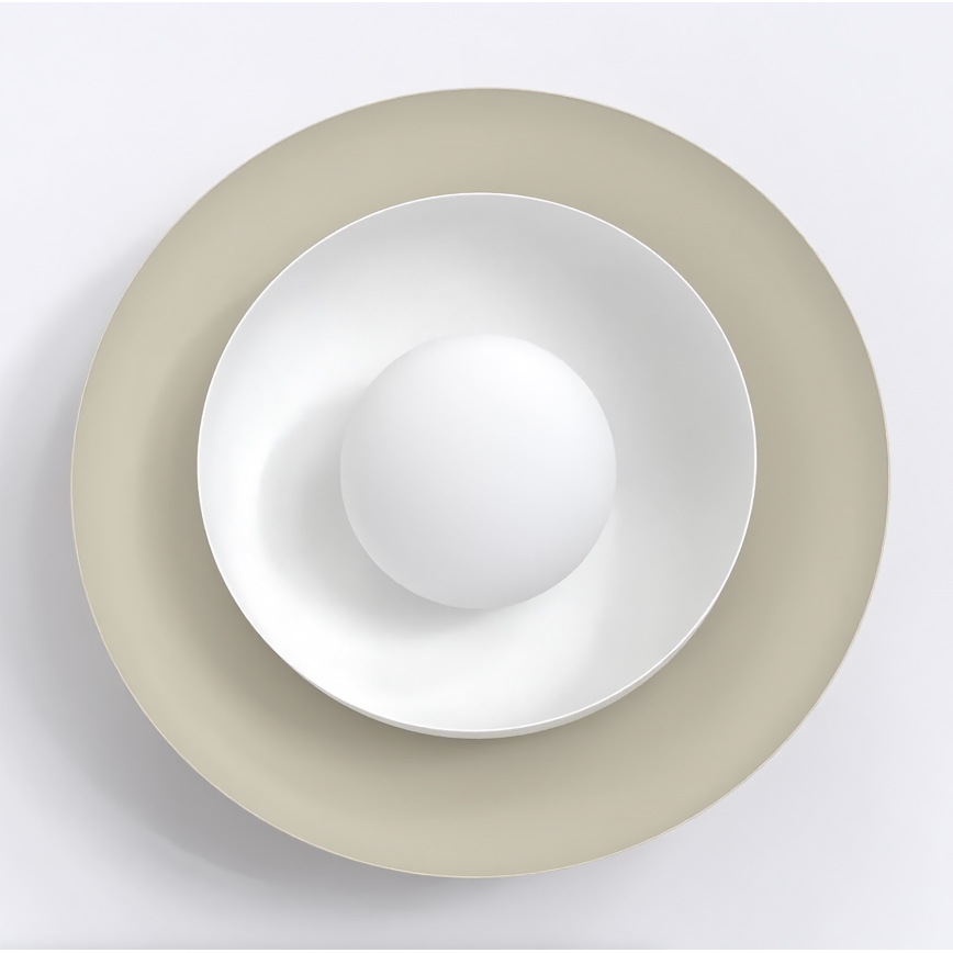 Aplica de perete POPPI 1xG9/8W/230V bej/alb