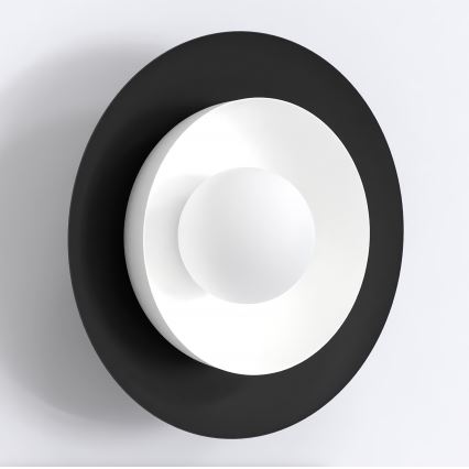 Aplică de perete POPPI 1xG9/8W/230V negru/alb