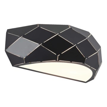 Aplică de perete REUS 1xE27/40W/230V neagră