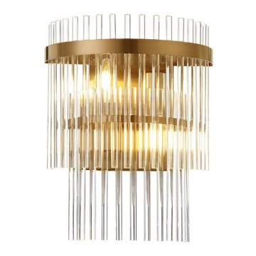 Aplica de perete SABRINA 2xE14/40W/230V aurie